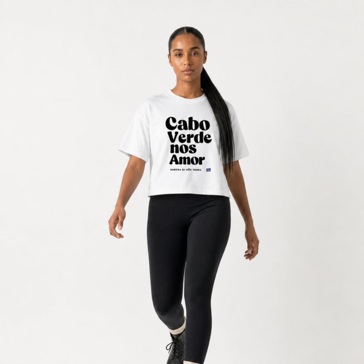 LADIES NOS AMOR CROP TOP